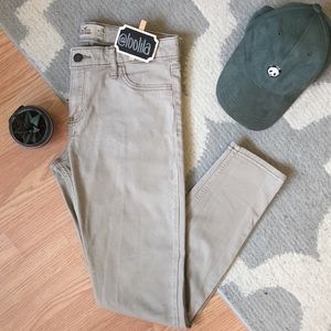 Hollister Khaki Jeggings